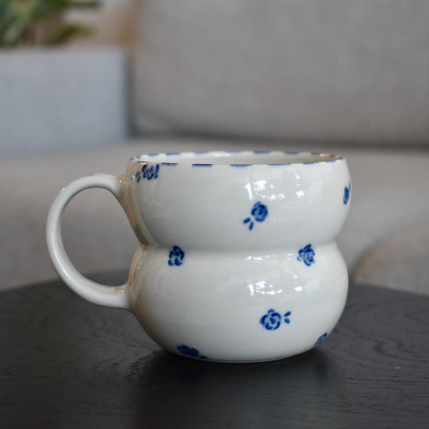 Heritage Blue Bubble Mug