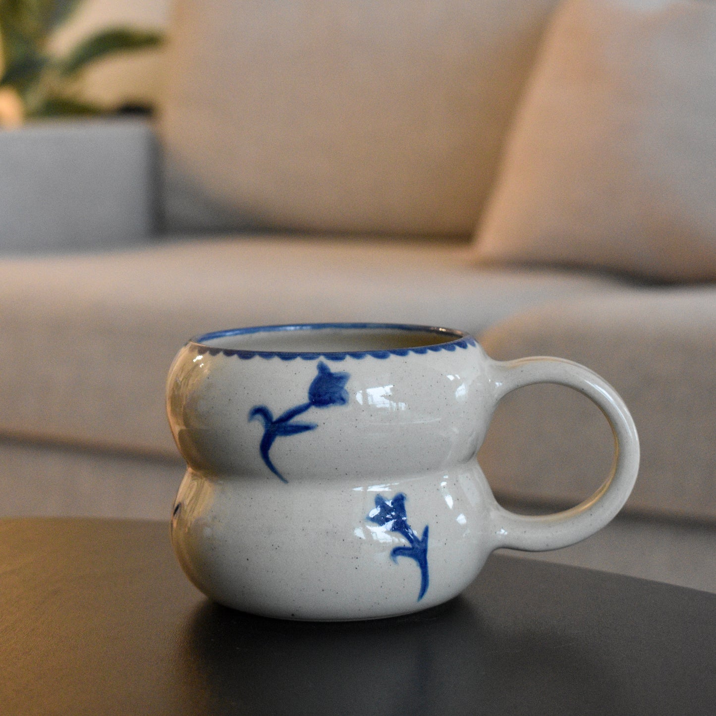 Heritage Blue Bubble Mug