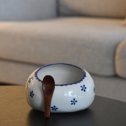 Heritage Blue Salt Cellar