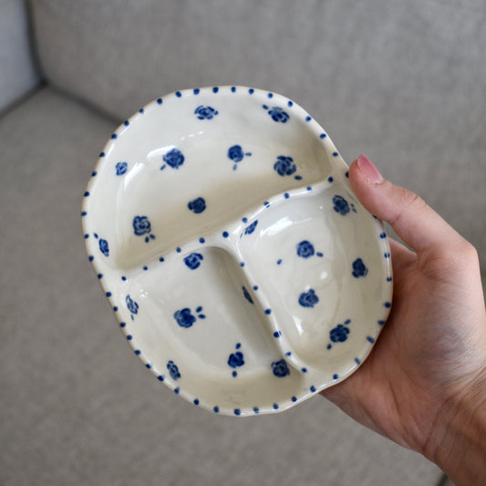Heritage Blue Snack/Jewellery Tray