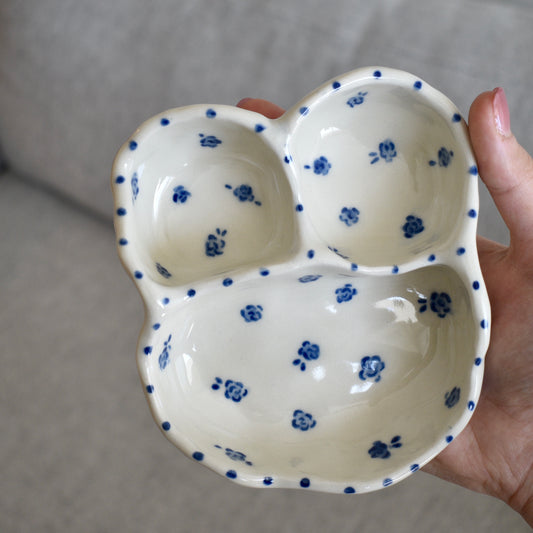 Heritage Blue Snack/Jewellery Tray