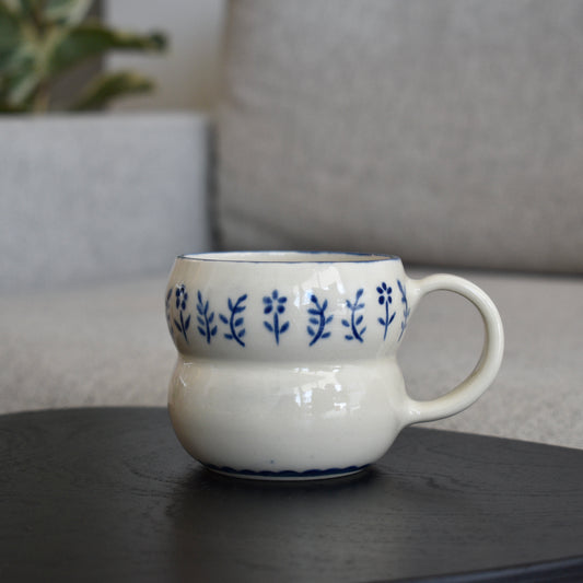 Heritage Blue Bubble Mug