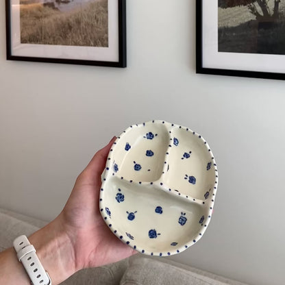 Heritage Blue Snack/Jewellery Tray