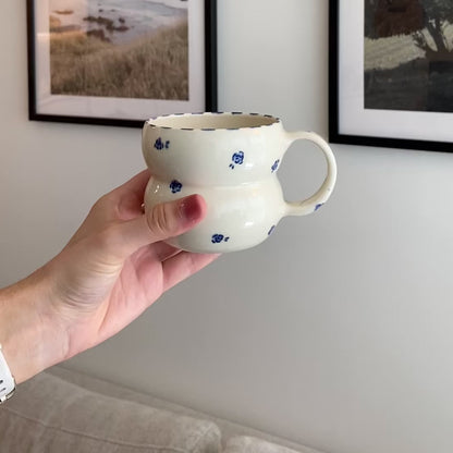 Heritage Blue Bubble Mug