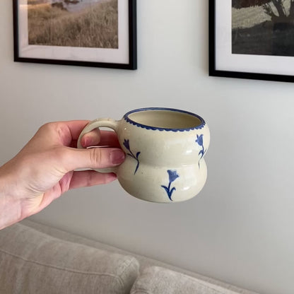 Heritage Blue Bubble Mug